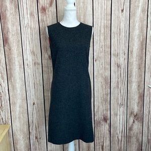 1960’s Pendleton Vintage Gray Virgin Wool Dress w/Red/Yellow Polka Dot Accents